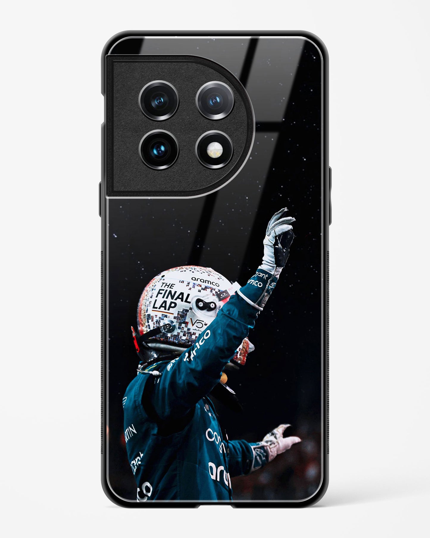The Final Lap Glass Case Phone Cover