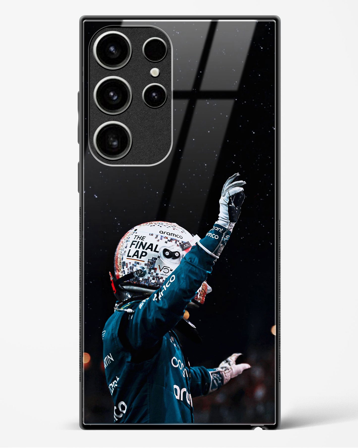 The Final Lap Glass Case Phone Cover