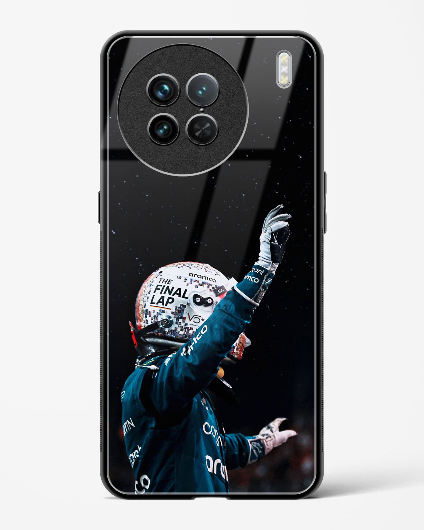 The Final Lap Glass Case Phone Cover