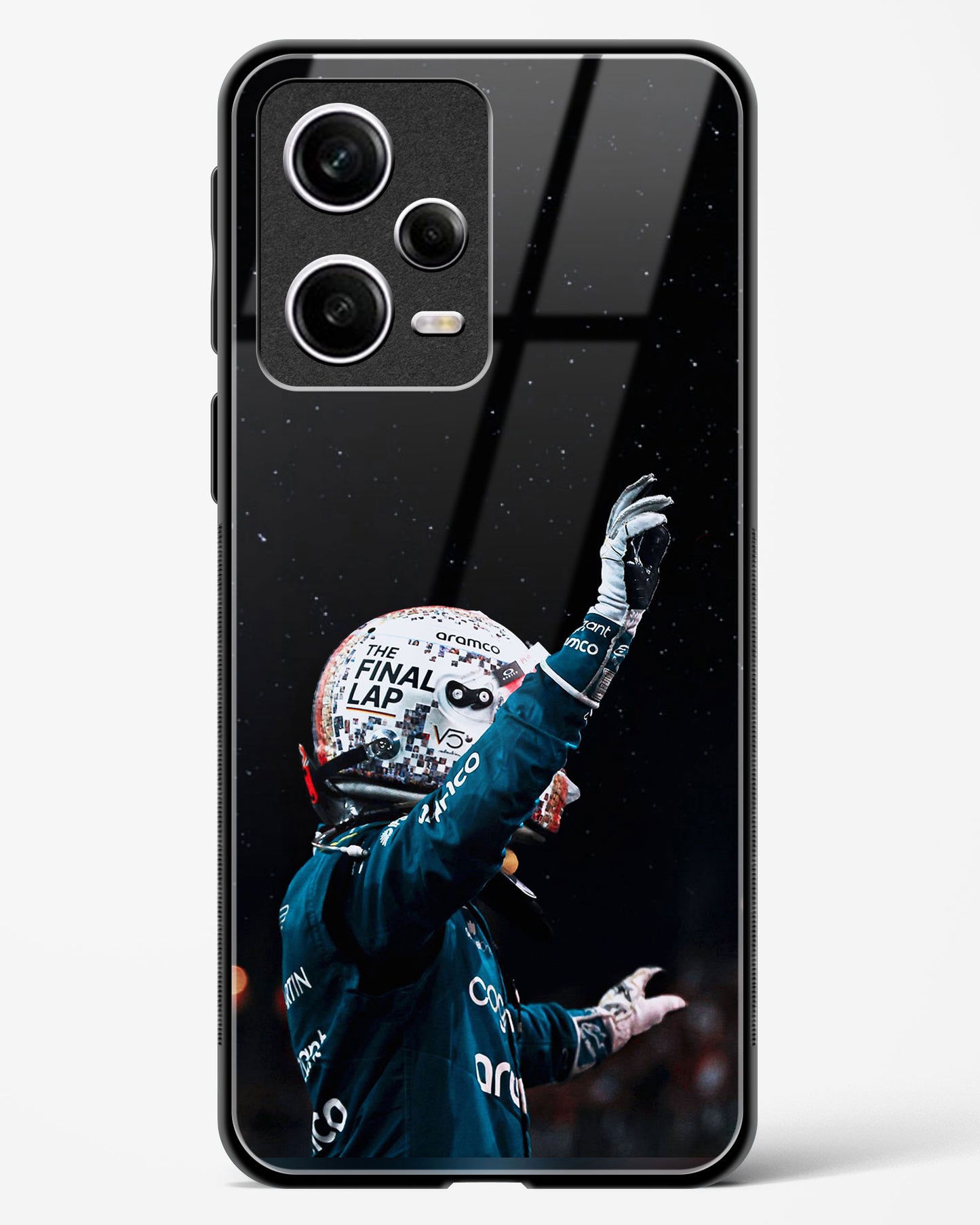 The Final Lap Glass Case Phone Cover