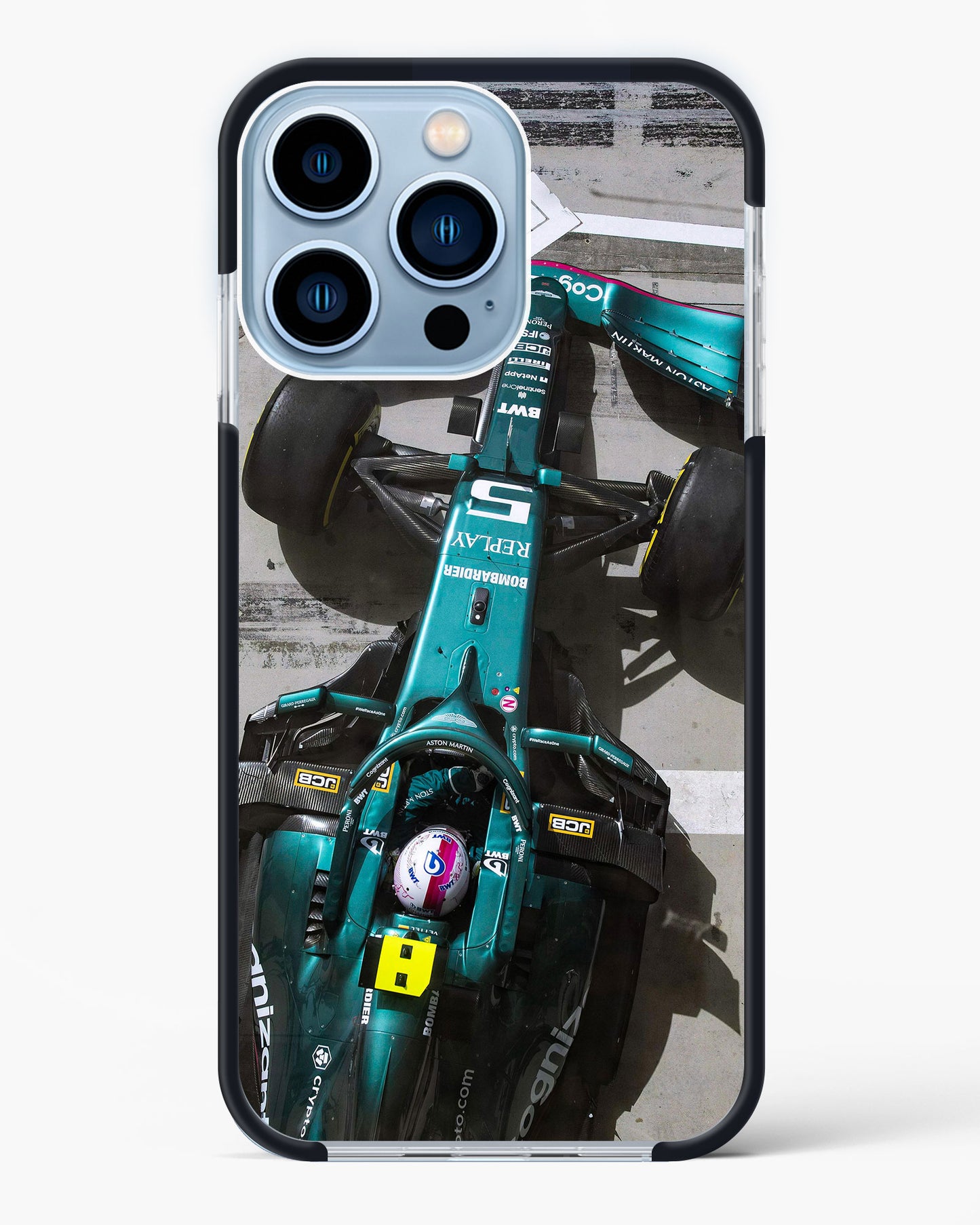 Sebastian Vettel AMR21 Impact Case Phone Cover