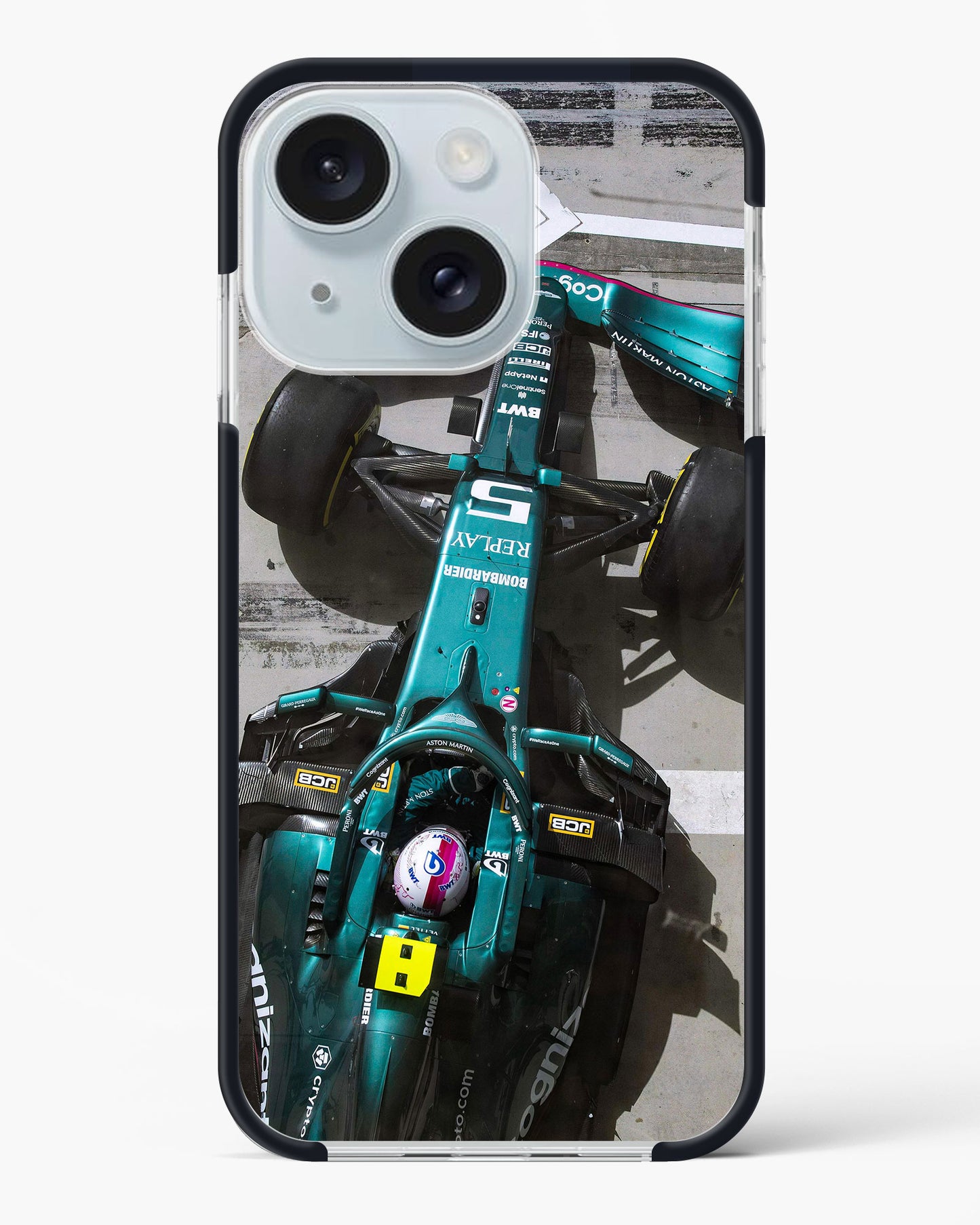 Sebastian Vettel AMR21 Impact Case Phone Cover