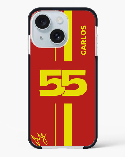 Carlos Sainz 55 Impact Case Phone Cover