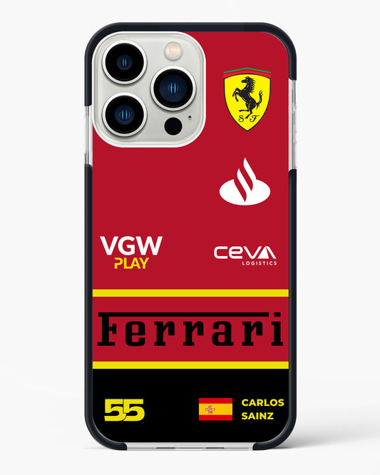 Carlos Sainz Ferrari Impact Case Phone Cover