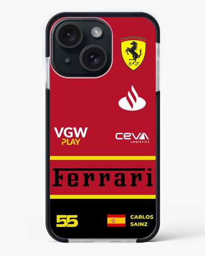 Carlos Sainz Ferrari Impact Case Phone Cover