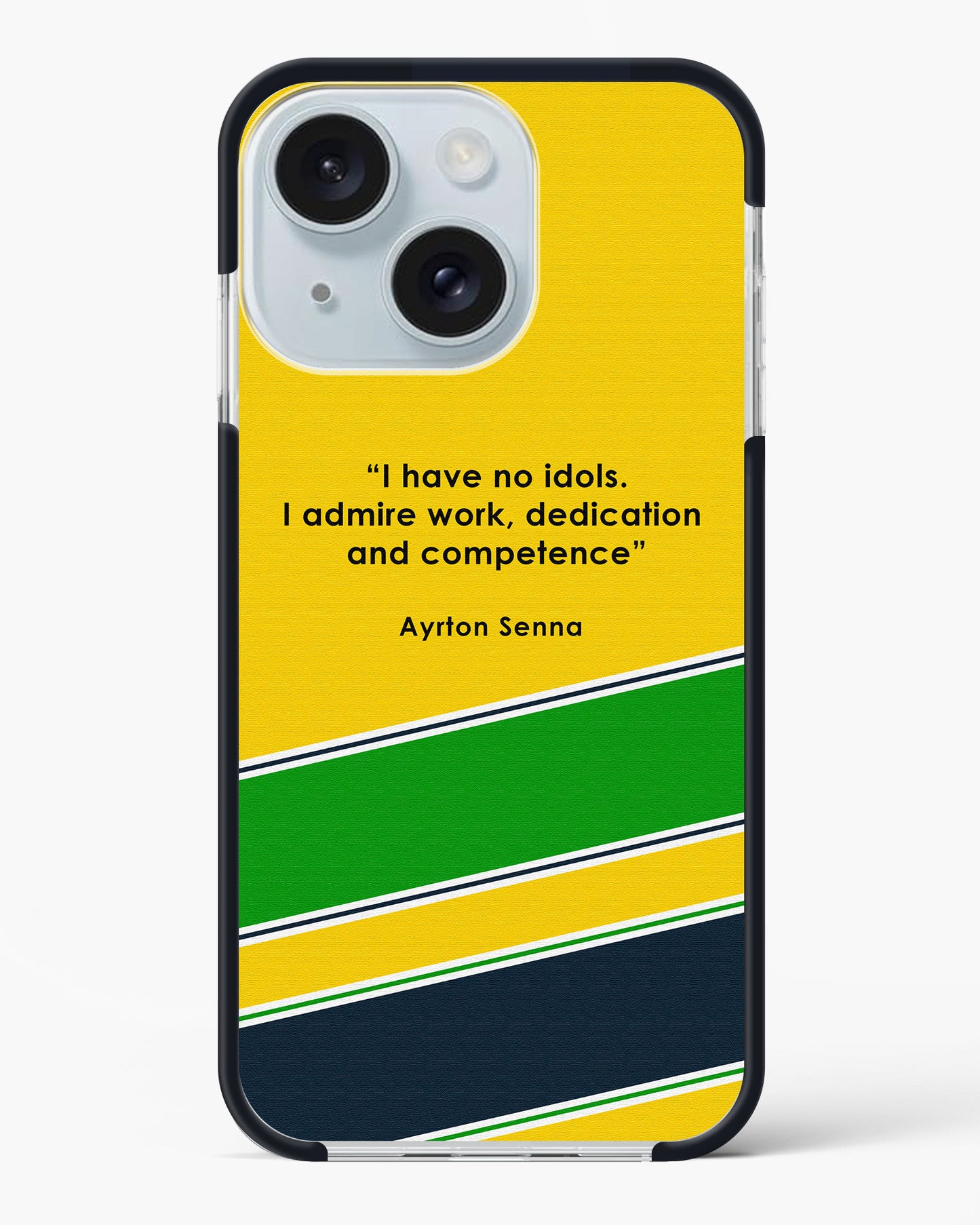 Ayrton Senna Quote Impact Case Phone Cover