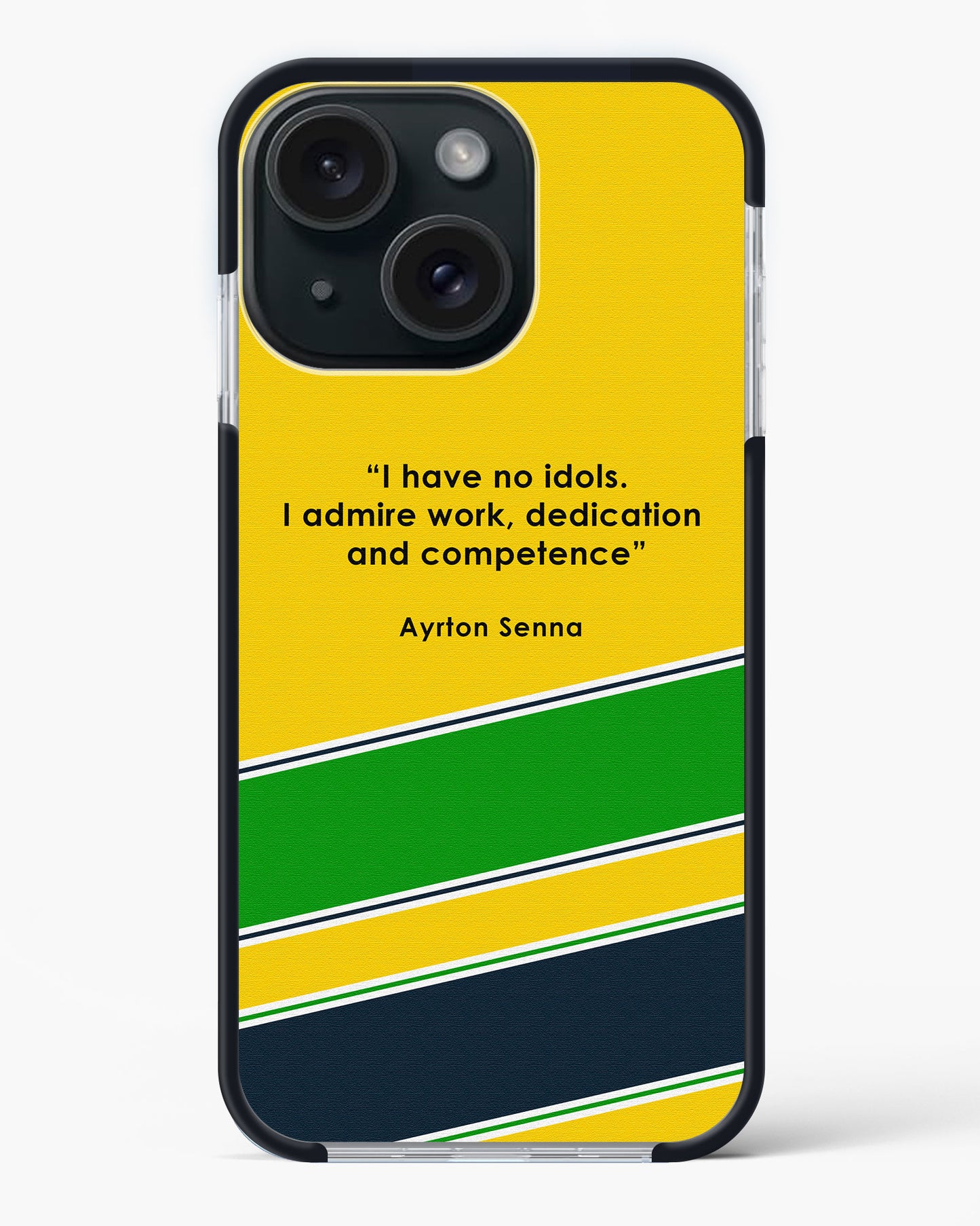 Ayrton Senna Quote Impact Case Phone Cover