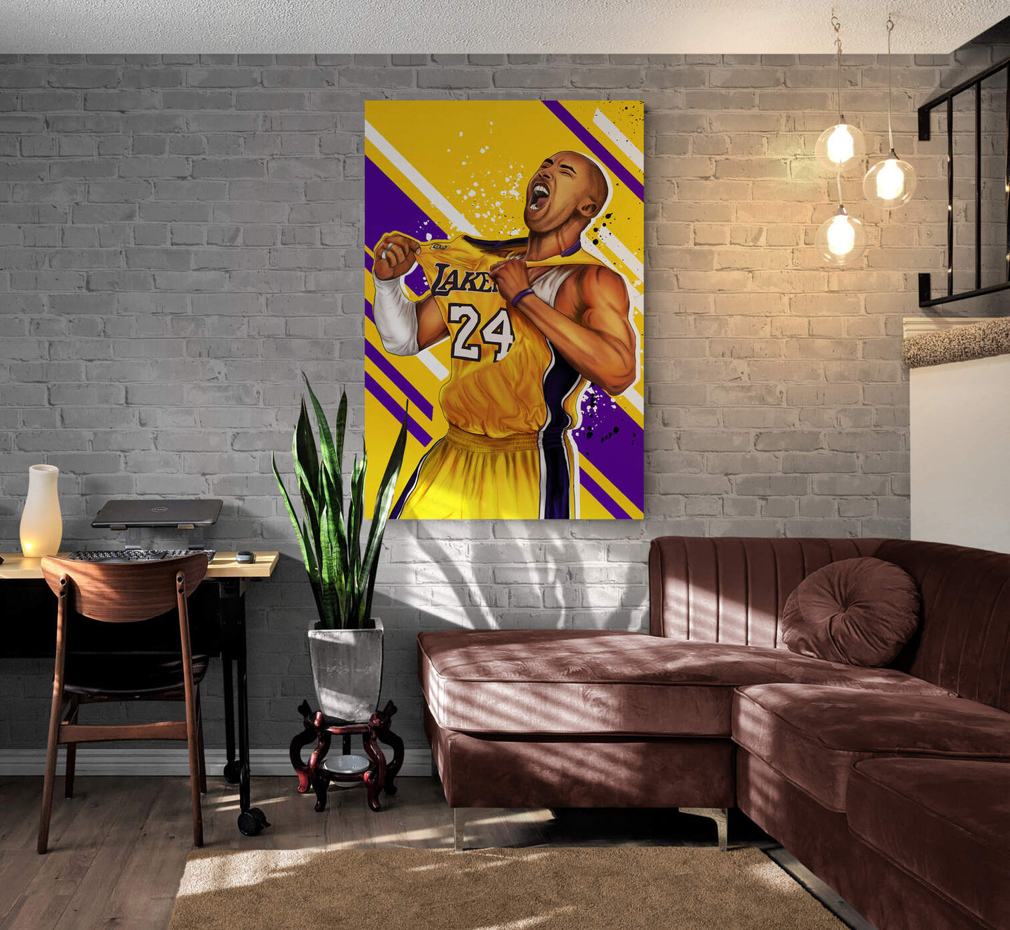 Kobe Bryant Illustration Art