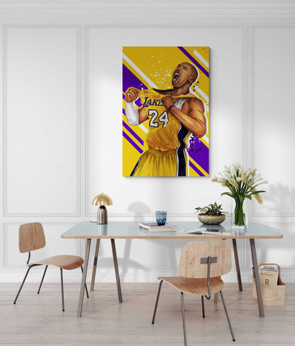 Kobe Bryant Illustration Art