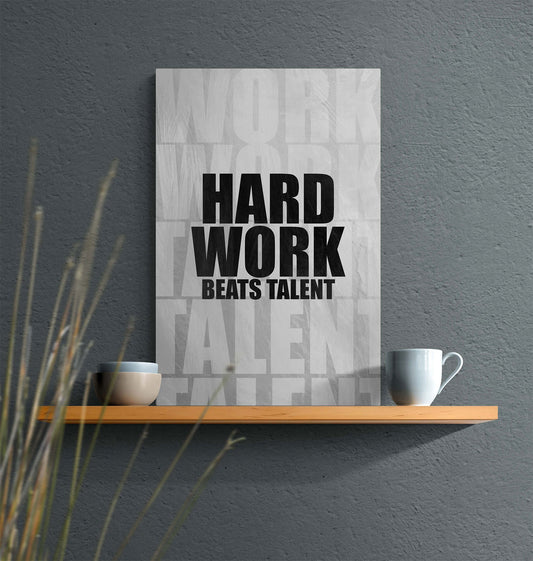 Hard Work Beats Talent