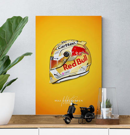 Max Verstappen Helmet Art