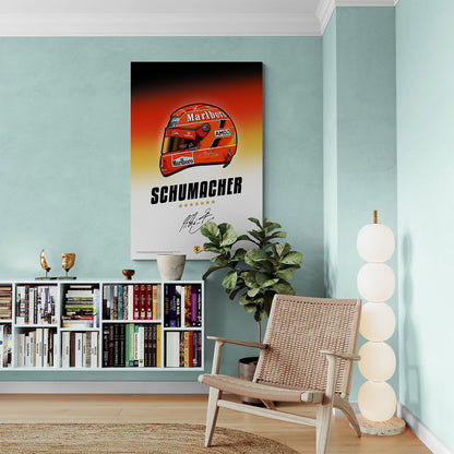 Michael Schumacher Helmet Art