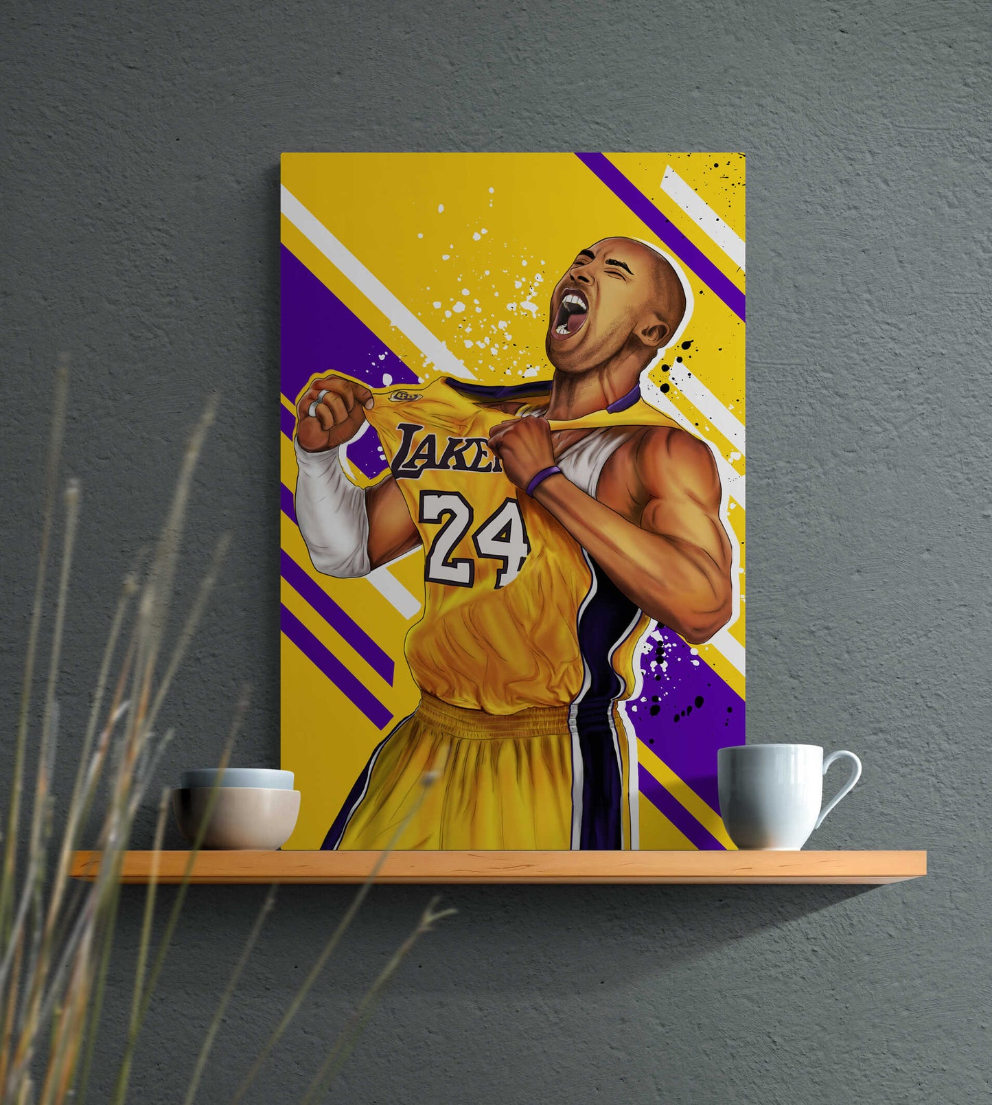 Kobe Bryant Illustration Art