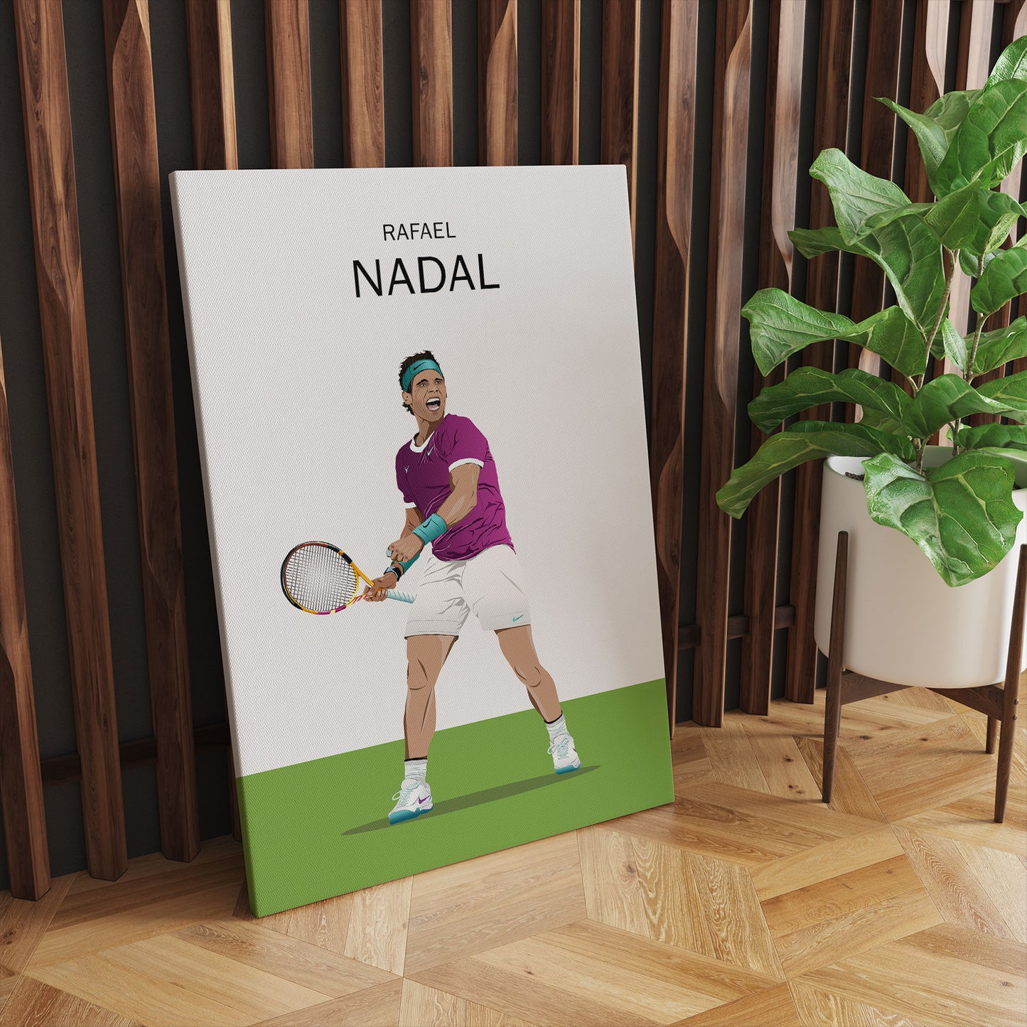 Rafael Nadal Minimalist Art