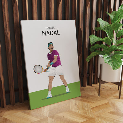 Rafael Nadal Minimalist Art